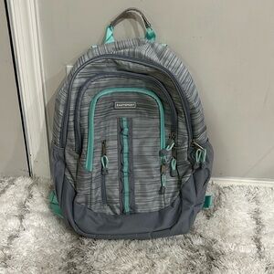 Grey/Mint backpack